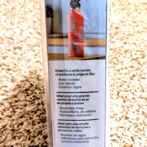 3 Rolls Cricut Permanent Smart Craft Diy Vinyl Paper - Ocean Blue - Picture 6 of 6